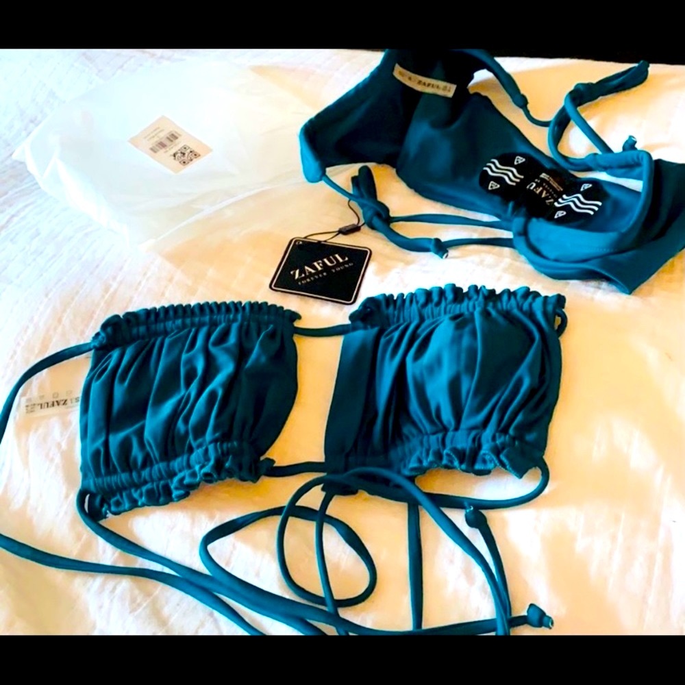 Turquoise Swimsuit💙 - Picture 1 of 7